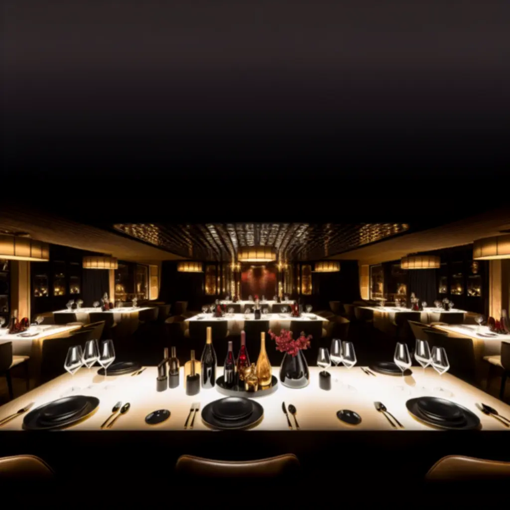 Elegancko podane dania w Glamour Dine House prezentujące wyrafinowane menu